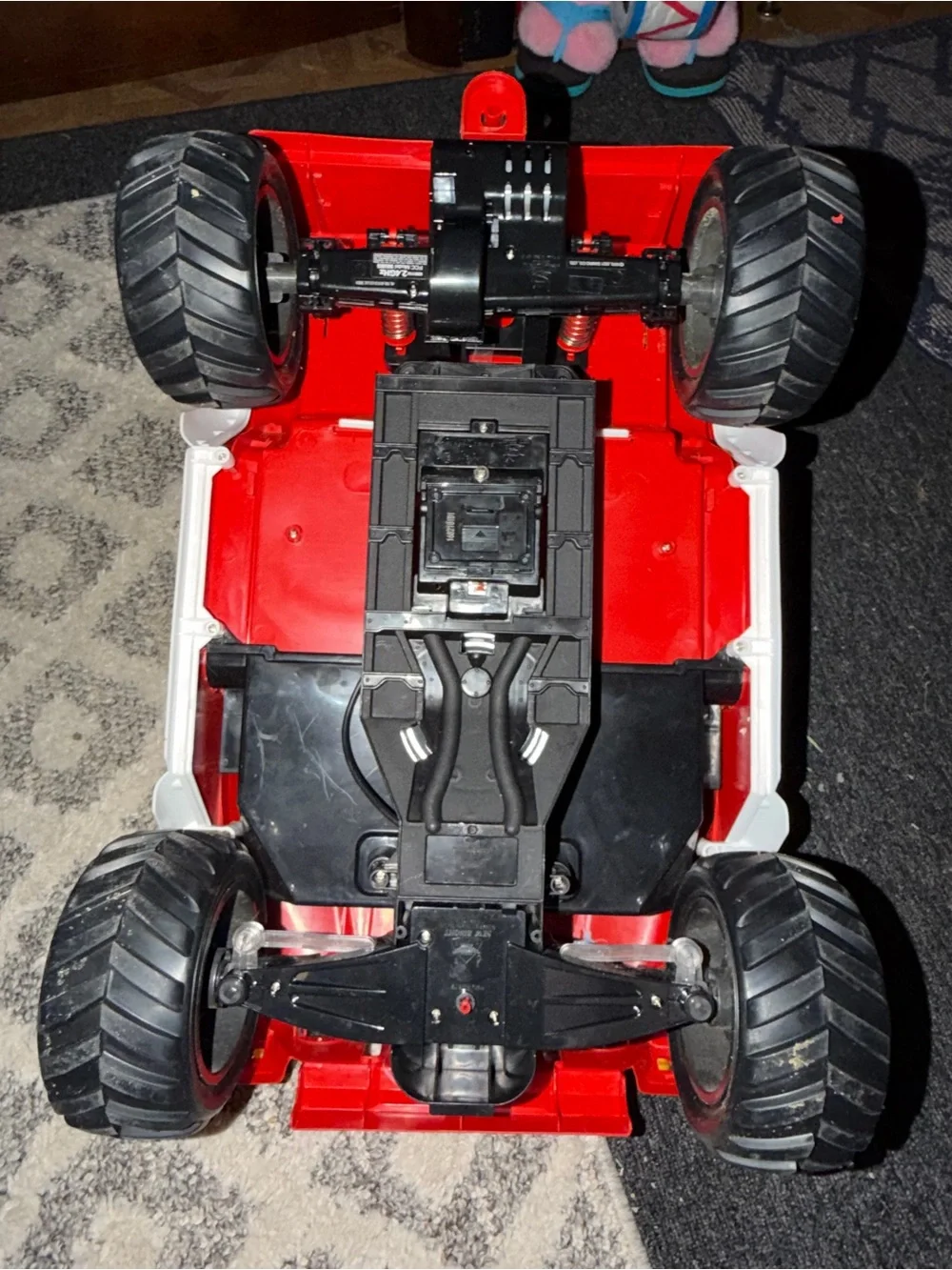 New Bright Hello Kitty Jeep Wrangler Toy Remote Controlled Vehicle Tested Works.